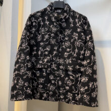 بامبر شانل گل دوزی مدل الینا کد 861 رنگ مشکی