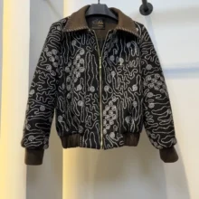 کت فوتر گل‌دوزی مدل امبر کد ۸۴۶ رنگ مشکی