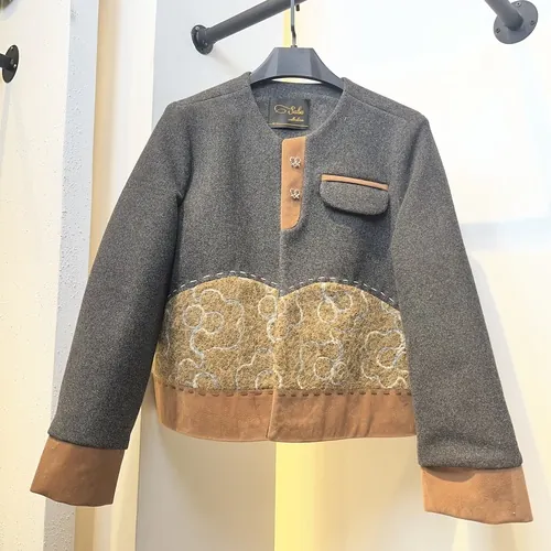 کت فوتر سوزن دوزی مدل جیانا کد 858 طرح 2