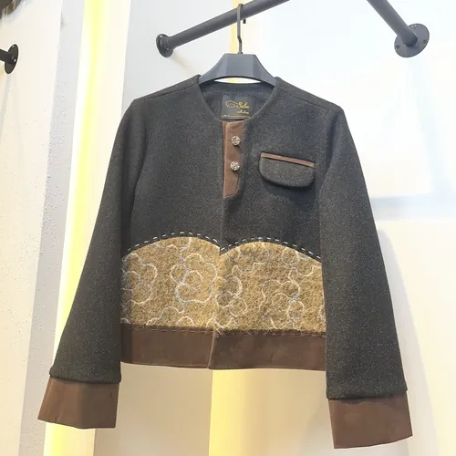 کت فوتر سوزن دوزی مدل جیانا کد 858 طرح 1