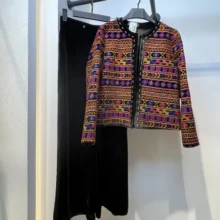 ست مخمل سوزن دوزی مدل هما کد 771 طرح 13